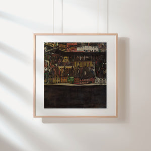Egon Schiele - Küçük Kasaba III