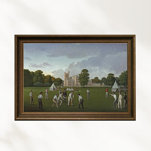 Thomas Bremond - Canford Malikanesi’nde Kriket Maçı poster