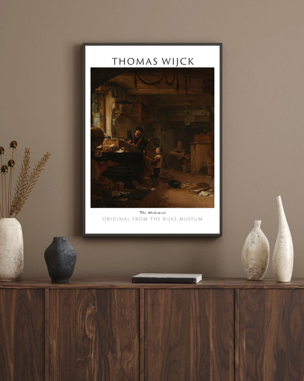 Thomas Wijck - Simyacı çerçeve