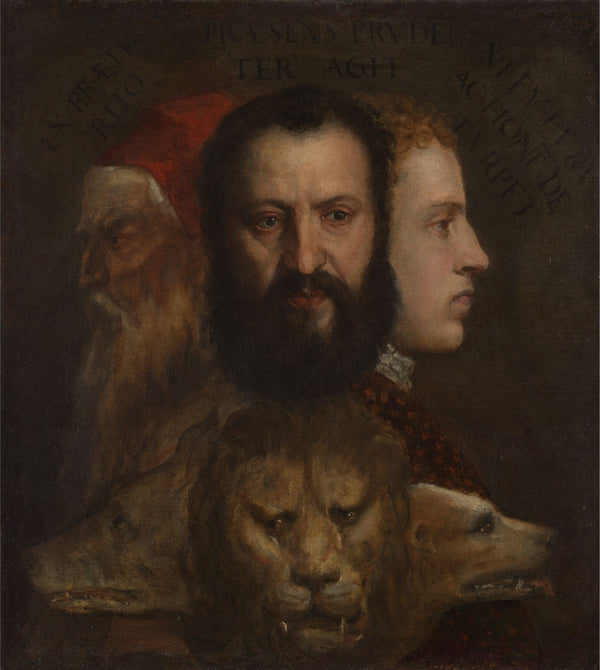 Titian - Zaman Alegorisi fine art baskı