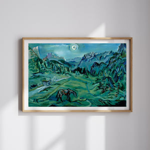 Tre Croci - Dolomitler Manzarası