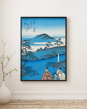 Utagawa Hiroshige - Ōmi Eyaletinde Noji poster