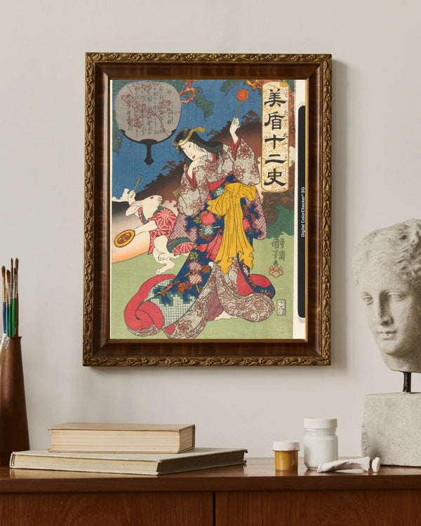 Utagawa Kuniyoshi - Tavşan Burcu