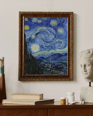 Vincent van Gogh - Yıldızlı Gece fine art baskı