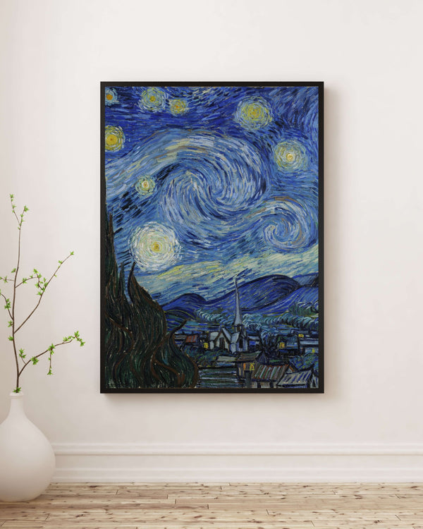 Vincent van Gogh - Yıldızlı Gece fine art baskı