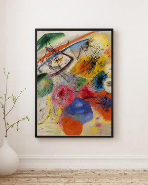 Wassily Kandinsky - Siyah Çizgiler Poster