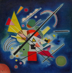 Wassily Kandinsky - Mavi Resim Tablo