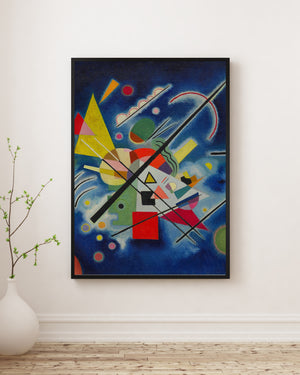Wassily Kandinsky - Mavi Resim Poster