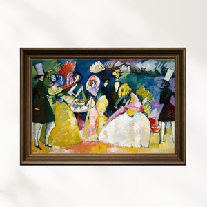 Wassily Kandinsky - Krinolinli Grup poster