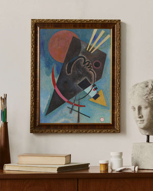 Wassily Kandinsky - Sivri ve Yuvarlak Çerçeve
