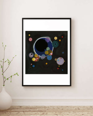 Wassily Kandinsky - Birkaç Daire Çerçeve