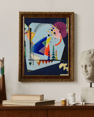 Wassily Kandinsky - Üç Ses Fine Art Baskı