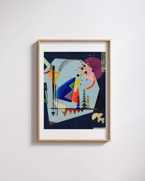 Wassily Kandinsky - Üç Ses Fine Art Baskı