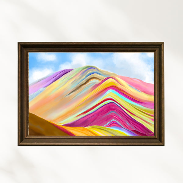 Ayşe Çelebi - Venicunca Dağı fine art baskı
