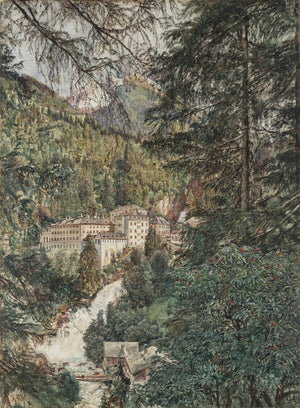Rudolf von Alt - View of Bad Gastein