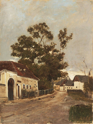 Theodor von Hörmann - Village Street
