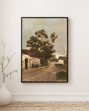 Theodor von Hörmann - Village Street
