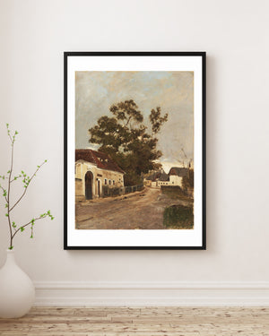 Theodor von Hörmann - Village Street