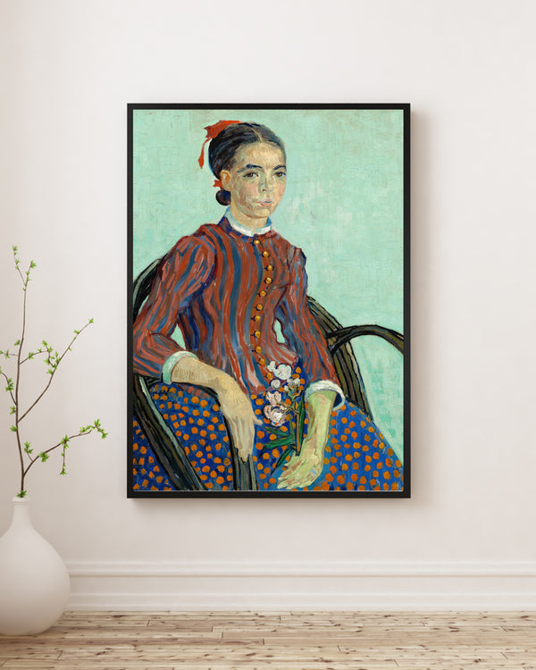 Vincent van Gogh - La Mousmé Poster