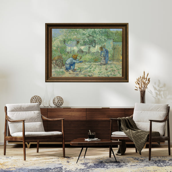 Vincent van Gogh - İlk Adımlar çerçeve