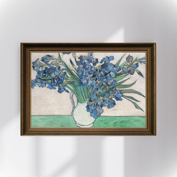 Vincent van Gogh - Süsenler poster