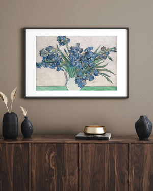 Vincent van Gogh - Süsenler fine art baskı