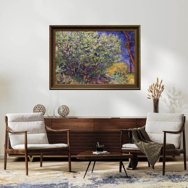 Vincent van Gogh - Leylak Çalısı fine art baskı