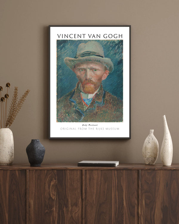 Vincent van Gogh - Otoportre çerçeve