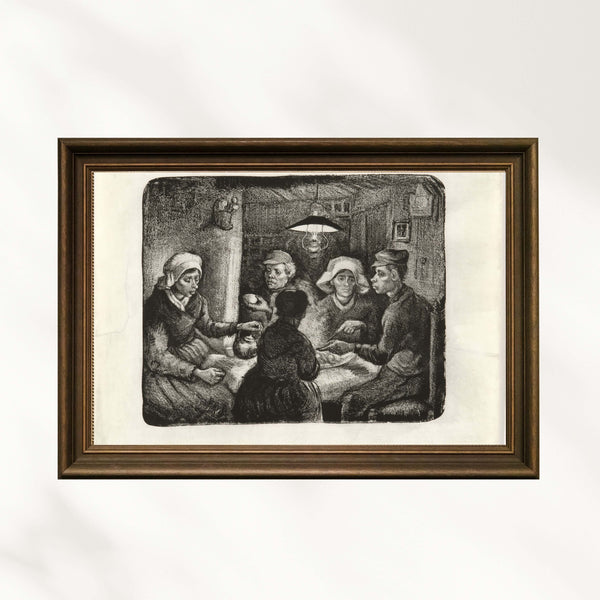 Vincent van Gogh - Patates Yiyenler