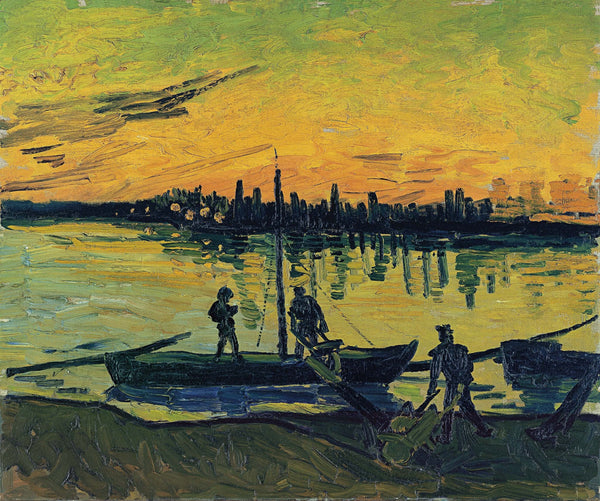 Vincent van Gogh - Arles’daki Liman İşçileri