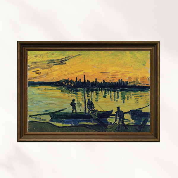 Vincent van Gogh - Arles’daki Liman İşçileri