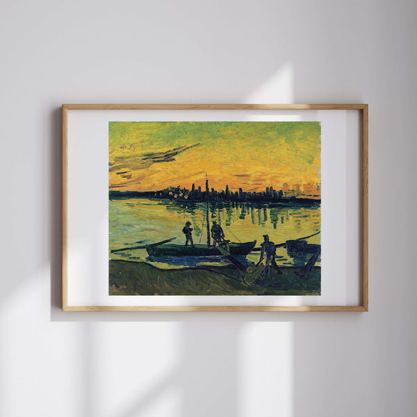Vincent van Gogh - Arles’daki Liman İşçileri