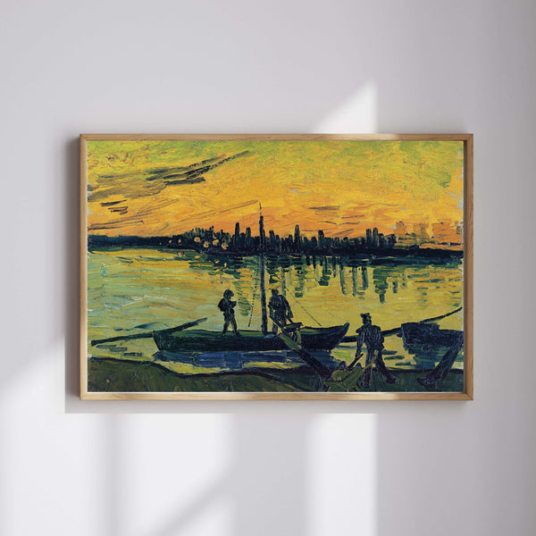 Vincent van Gogh - Arles’daki Liman İşçileri
