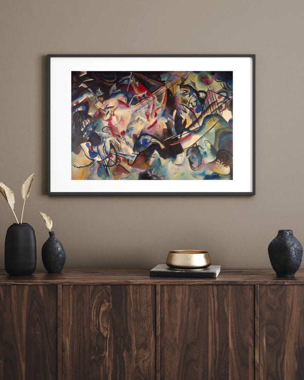 Wassily Kandinsky - Kompozisyon VI fine art baskı