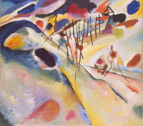 Wassily Kandinsky - Murnau Yakınlarında Dunaberg tablo