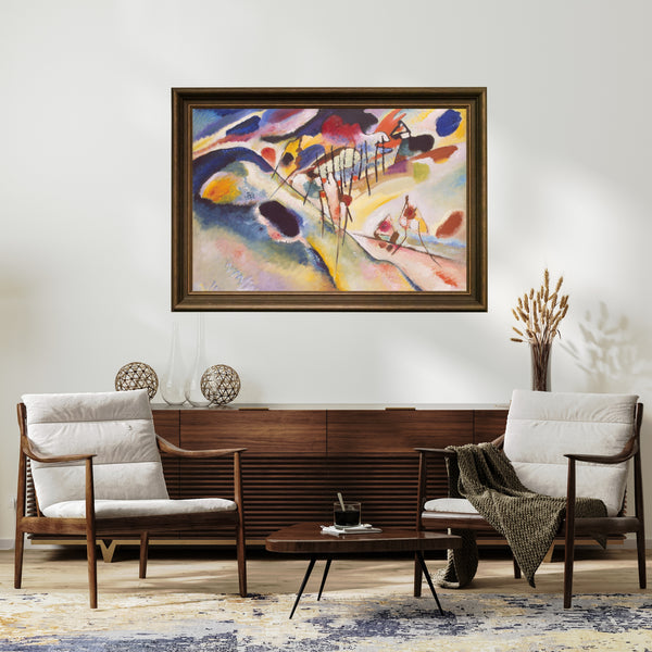 Wassily Kandinsky - Murnau Yakınlarında Dunaberg fine art baskı