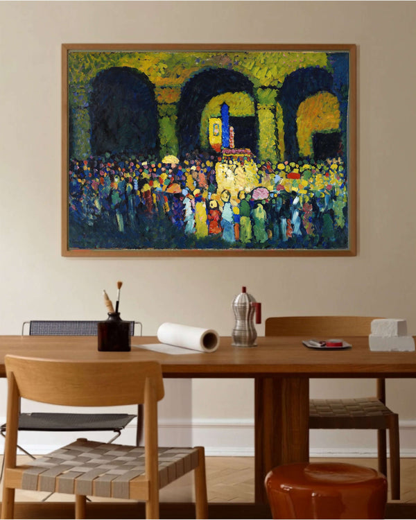 Wassily Kandinsky - Münih’teki Ludwigskirche
