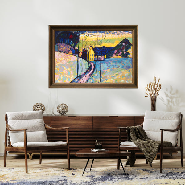 Wassily Kandinsky - Kış Manzarası fine art baskı