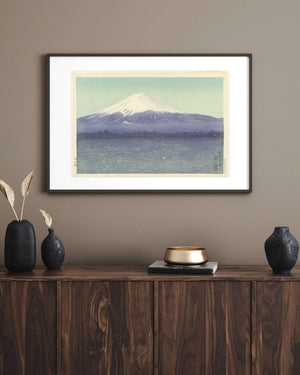 Watanabe Kako - Kawaguchi Gölü Fine Art Baskı