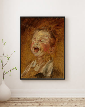 Wilhelm Busch - Çığlık Atan Çocuk poster