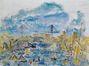 Wilhelm Thöny - Marsilya Limanı Fine Art Baskı
