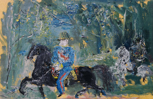 Wilhelm Thöny - Viyana Prateri’nde İmparator Franz Joseph Fine Art Baskı