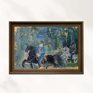 Wilhelm Thöny - Viyana Prateri’nde İmparator Franz Joseph Fine Art Baskı