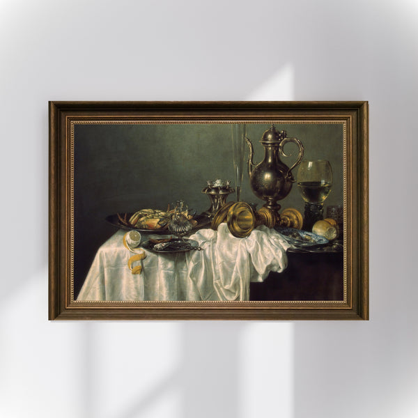 Willem Claesz. Heda - Yengeçli Kahvaltı poster