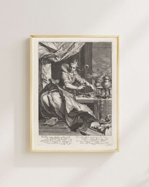 Willem Isaacsz. van Swanenburg - Vanitas Fine Art Baskı