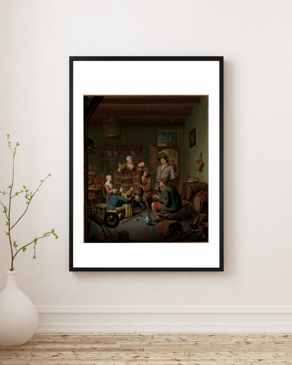 Willem van Mieris - Nadir Gösteri