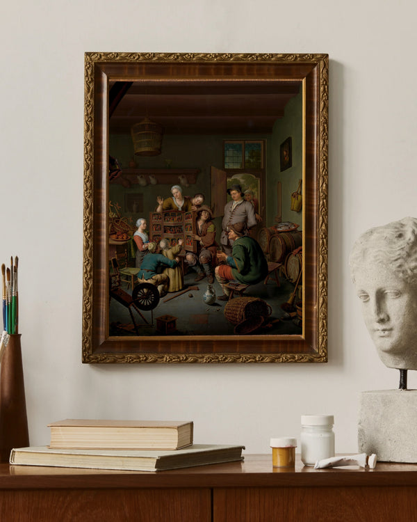 Willem van Mieris - Nadir Gösteri