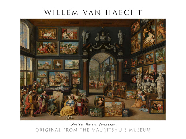 Willem van Haecht-Apelles, Campaspe’yi Resmediyor