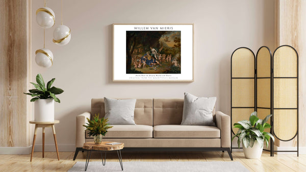 Willem van Mieris-Armida, Uyuyan Rinaldo’yu Çiçeklerle Bağlarken