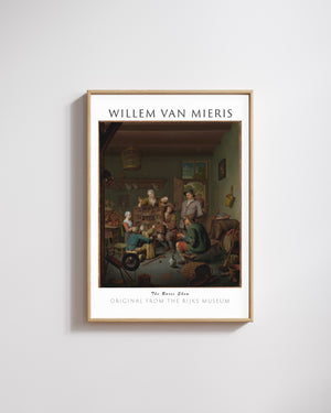 Willem van Mieris - Nadir Gösteri poster